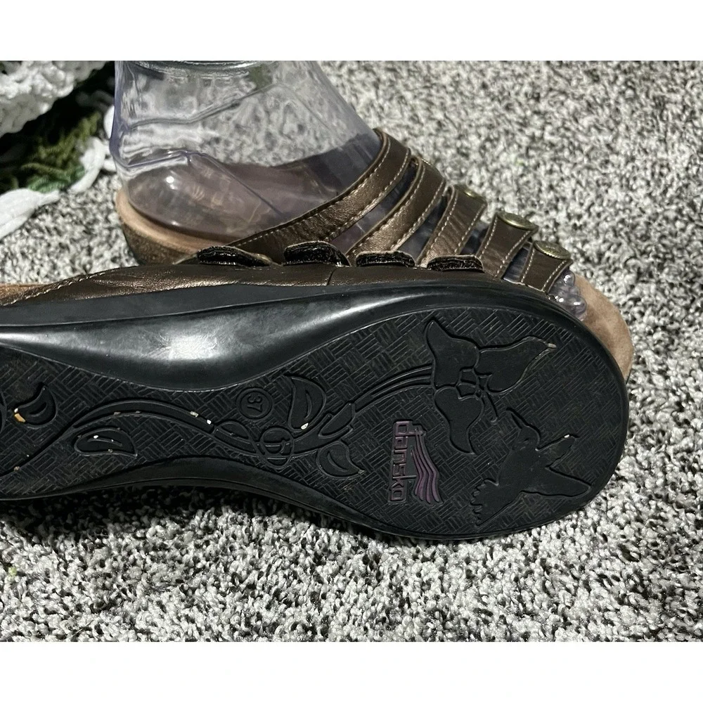 Dansko Women's 1501290200 Leather Sandals Size EU 37